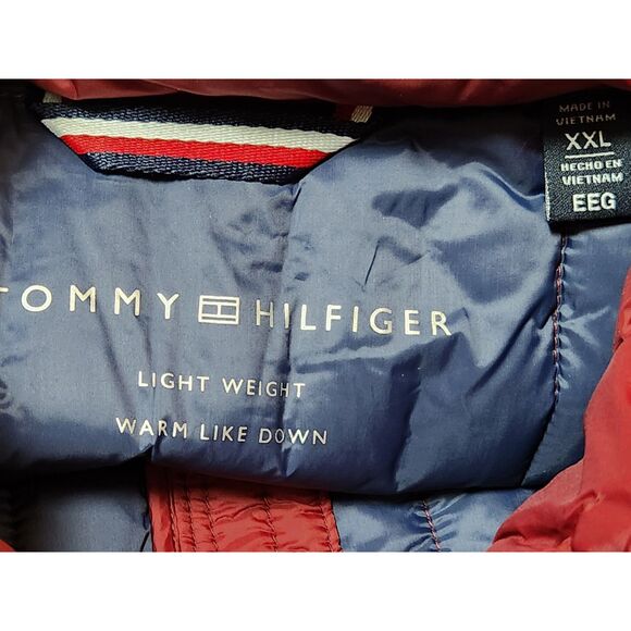 Tommy Hilfiger Lightweight Insulated Vest Men's XXL Red - Picture 8 of 8